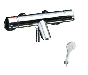 INAX/LIXIL【BF-E147TNSM】サーモスタット付シャワーバス水栓 eモダン エコアクアシャワーSPA(めっき仕様) 寒冷地用 (旧品番 BF-E147TNSB)〔HI〕