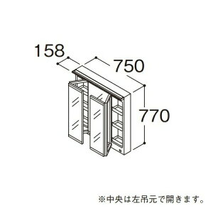 TOTO yLMFB075A3SLC1Gzϋ XEBOOʋ IN^[u ^b`XChLEDƖ GR~[ Ԍ750mm 󒍐YkGAl