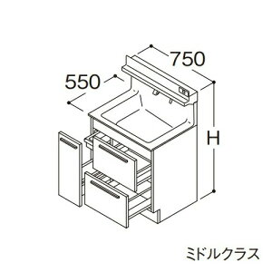TOTO yLDSFB075BDADS1zʉϑ ~hNX IN^[u +̏dv[ JE^[800mm Ԍ750mm n 󒍐YkGAl