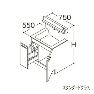 TOTO yLDSFB075AJADN1Azʉϑ X^_[h IN^[u Јo +̏dv[ JE^[750mm Ԍ750mm ʒn 󒍖1TkGAl