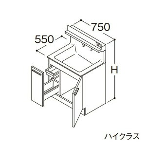 TOTO yLDSFB075BJLDN1zʉϑ nCNX IN^[u Јo  JE^[800mm Ԍ750mm ʒn 󒍖1TkGAl
