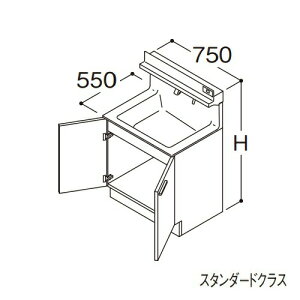 TOTO yLDSFB075BAGDS1Azʉϑ X^_[h IN^[u 2 Ȃ JE^[800mm Ԍ750mm n 󒍐YkGAl