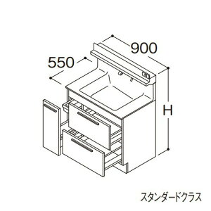 TOTO yLDSFB090CDRDN1Azʉϑ X^_[h IN^[u 3WayLrlbg E JE^[850mm Ԍ900mm ʒn 󒍖1TkGAl