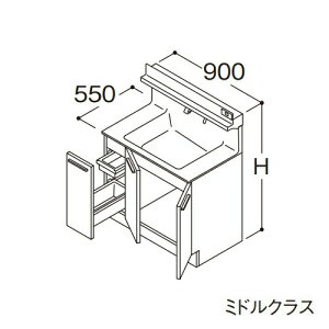 TOTO yLDSFB090BJGDS1zʉϑ ~hNX IN^[u Јo Ȃ JE^[800mm Ԍ900mm n 󒍐YkGAl