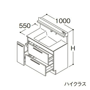 TOTO yLDSFB100BDJDN1zʉϑ nCNX IN^[u Ȃ+̏dv[ JE^[800mm Ԍ1000mm ʒn 󒍖1TkGAl