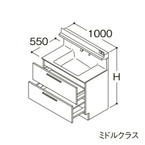 TOTO yLDSFB100BCADN1zʉϑ ~hNX IN^[u 2io +̏dv[ JE^[800mm Ԍ1000mm ʒn 󒍐YkGAl