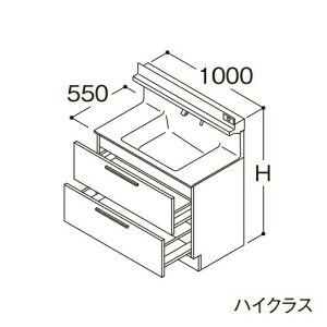 TOTO yLDSFB100BCGDS1zʉϑ nCNX IN^[u 2io Ȃ JE^[800mm Ԍ1000mm n 󒍖1TkGAl