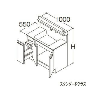 TOTO yLDSFB100BJGDN1Azʉϑ X^_[h IN^[u Јo Ȃ JE^[800mm Ԍ1000mm ʒn 󒍐YkGAl