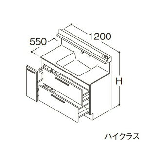 TOTO yLDSFB120CDGDN1zʉϑ nCNX IN^[u 3WayLrlbg Ȃ JE^[850mm Ԍ1200mm ʒn 󒍖1TkGAl