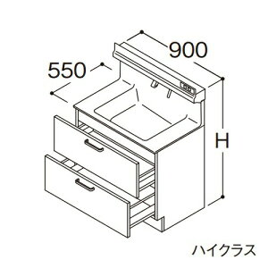 TOTO yLDSFS090BQAMN1zʉϑ nCNX IN^[uLite 2io +̏dv[ JE^[800mm Ԍ900mm ʒn 󒍖1TkGAl