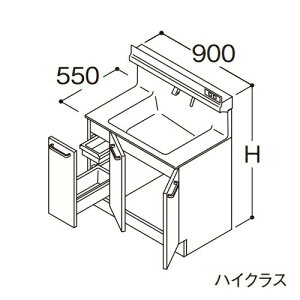 TOTO yLDSFS090AJJDS1zʉϑ nCNX IN^[uLite Јo Ȃ+̏dv[ JE^[750mm Ԍ900mm n 󒍖1TkGAl