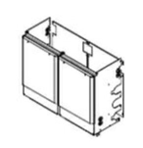 ●♪パーパス 給湯器 部材【MDK-SC21-50】片側2台用配管カバー