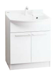 ▲Юパナソニック【GQM60KECW】洗面ドレッシング エムライン 本体キャビネット エコカチット 幅600mm シングルレバーシャワー混合水栓 止水栓別途