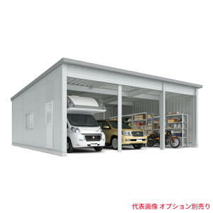 ●u.イナバ物置/稲葉製作所 倉庫【SGN-386GPN-3】SGN イナバ倉庫 一般型 布基礎 3棟タイプ 注2週