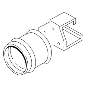 リンナイ ガス給湯器 部材【UOP-TAR105】(24-8010) アルコーブ扉内アダプタ UF-SAシリーズ〔GH〕