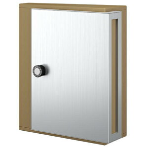 ▲●u.ナスタ/Nasta ポスト【KS-MB31SN-L-MBE】マロンベージュ 横入前出 壁付・防滴タイプ W340×H400