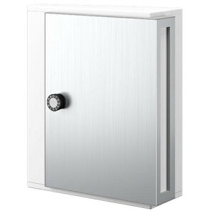 ▲●u.ナスタ/Nasta ポスト【KS-MB31SN-L-W】ホワイト 横入前出 壁付・防滴タイプ W340×H400