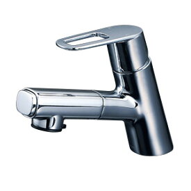 KVK 水栓金具【FSL150DFT】洗面用水栓 シングルシャワー付混合栓 一般地用〔HB〕