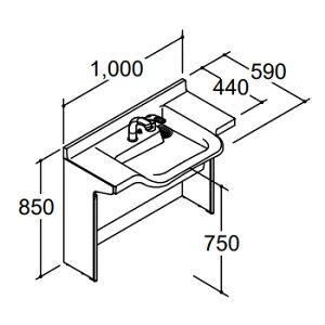INAX/LIXIL ʉϑyVHO-1008J1EE1(P)zhDPAEJE^[  ʒn vX ǔr ʊ퍂750 Ԍ1000 1TkGEl
