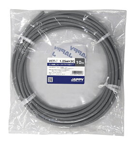 �`�W���b�s�[/JAPPY �yVCT-F 1.25sq×3c 10m JP�z�r�j���≏�r�j���V�[�X�L���u�^�C���ی`�R�[�h �~�j��ڕi
