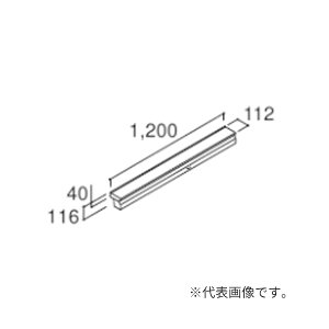 ●INAX/LIXIL 洗面化粧台 クレヴィ【RB-TUY(1200)】棚ユニット 間口1200mm コンセントなし 受注生産〔HB〕