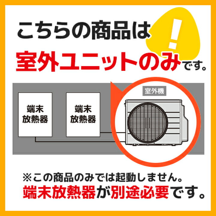 楽天市場】π○パナソニック【CU-4M800D2】(室外機のみ) フリーマルチ 