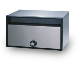 ●u.田島メタルワーク【MX-2(myナンバー錠)】集合住宅用 郵便受箱 屋内・前入前出 引上げ扉方式ユニットタイプ ヘアライン