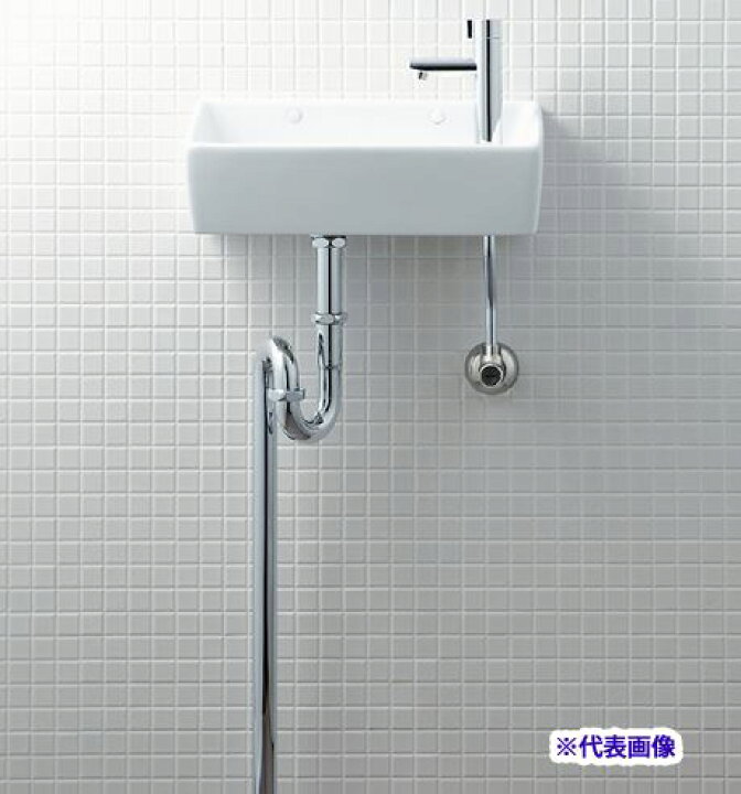 L-A35HB_BW1 リクシル LIXIL イナックス INAX 一般地 寒冷地共用 省スペース 手洗器 手洗い器 ハンドル水栓 ハイパー