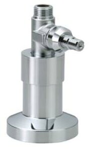 KVK 水栓金具 部材【GDJST-SKN】吸気弁付自立止水栓(トイレ用ストレート止水栓)〔IF〕