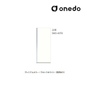 ●onedo/ワンド(旧マイセット) 【SHO-45TU】プレミアムカラー 玄関収納 SHO玄関収納シリーズ トールユニット(H=220cmタイプ) 上台 間口45cm 受注生産〔GB〕