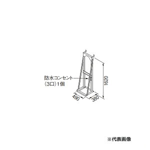 リンナイ 部材【UOP-5001STD-1SPT】(23-2332) 連結スタンド 1SPT 業務用ガス給湯器オプション〔GH〕