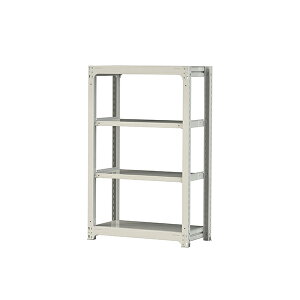 ��u.���}�L��/�R���H�Ɓy3S5348-4W�z�{���g���X���ʃ��b�N(300kg/�i) 4�i �P�� ����1500mm �z���C�g�O���[ �g����