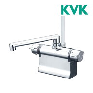 △《在庫あり》◆15時迄出荷OK！KVK水栓金具【KF3011T】デッキ式サーモスタット式シャワー