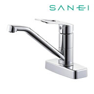 《在庫あり》◆15時迄出荷OK！≦三栄水栓/SANEI 水栓金具【K77CEV-13】シングル台付混合栓