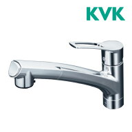 △《在庫あり》◆15時迄出荷OK！KVK 水栓金具【KM5021JTHS】シングルシャワー付混合栓 撥水シングルシリ…