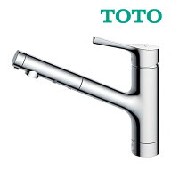 《在庫あり》◆15時迄出荷OK！TOTO キッチン用水栓金具【TKS05305JA】GGシリーズ 台付シングル混合水栓 …