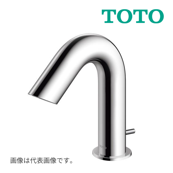 TOTO TOTO TLE26SP1W 水栓金具 アクアオート(壁付自動水栓) コンテンポラリタイプ(壁付き) 発電タイプ 単水栓 [] 