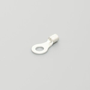 Яアメリカン電機 部材【CR2-4】丸形(R形)圧着端子 φ4.3mm 長さ16.5mm 100ヶ入