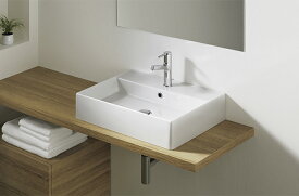 ●CERA/セラ 洗面・手洗【SB5105】TR2シリーズ (洗面器のみ) 取付ボルト付 ホワイト 600×460〔EI〕