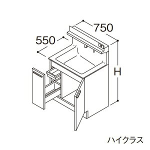 TOTO yLDSFB075BJGDN1zʉϑ nCNX IN^[u Јo Ȃ JE^[800mm Ԍ750mm ʒn 󒍖1TkGAl