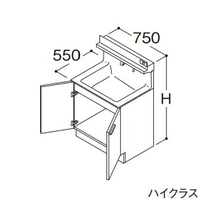 TOTO yLDSFB075AAJDS1zʉϑ nCNX IN^[u 2 Ȃ+̏dv[ JE^[750mm Ԍ750mm n 󒍖1TkGAl