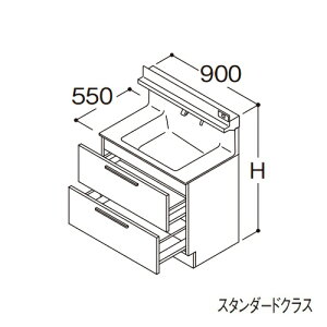 TOTO yLDSFB090BCBDN1Azʉϑ X^_[h IN^[u 2io E+̏dv[ JE^[800mm Ԍ900mm ʒn 󒍐YkGAl