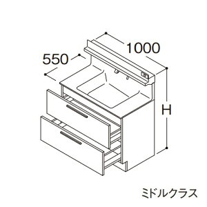 TOTO yLDSFB100BCBDN1zʉϑ ~hNX IN^[u 2io E+̏dv[ JE^[800mm Ԍ1000mm ʒn 󒍐YkGAl
