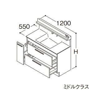 TOTO yLDSFB120BDJDS1zʉϑ ~hNX IN^[u Ȃ+̏dv[ JE^[800mm Ԍ1200mm n 󒍐YkGAl