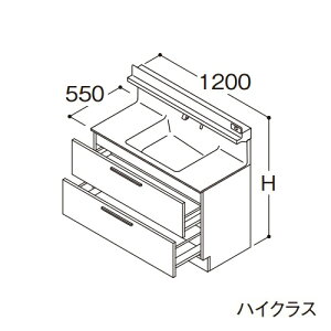 TOTO yLDSFB120BCADN1zʉϑ nCNX IN^[u 2io +̏dv[ JE^[800mm Ԍ1200mm ʒn 󒍖1TkGAl