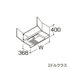 ●TOTO 【LWFB075ADG1】快適涼暖ウォールキャビネット ミドルクラス オクターブ 間口750mm 受注約2週〔GA〕