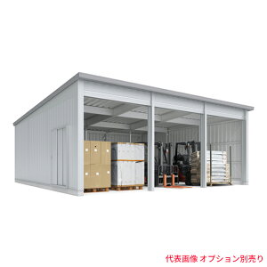 ●u.イナバ物置/稲葉製作所 倉庫【SGN-386GUN-3】SGN イナバ倉庫 多雪地型 布基礎 高基礎仕様 3棟タイプ 注2週