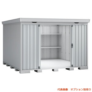 ●u.イナバ物置/稲葉製作所【FS-3030S】PS プラチナシルバー FS フォルタ 中型物置 豪雪型 耐風・耐震補強仕様 基礎ブロック別途 注2週