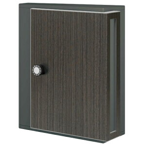 ▲●u.ナスタ/Nasta ポスト【KS-MB31SN-L-GK-KR】グレーブラック×キリ 横入前出 壁付・防滴タイプ W340×H400