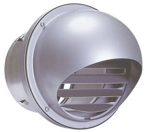 西邦工業【AFZD125SCBL】同芯ガラリ型 防火ダンパー付外壁用ステンレス換気口 セルフード〔HF〕